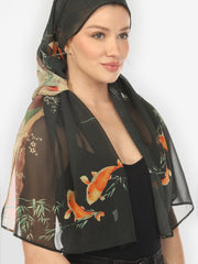 Engineered Koi Design Silk