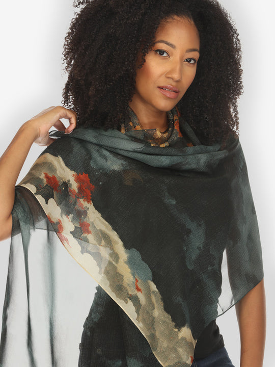 Noble Koi Fish Silk Tank Dress