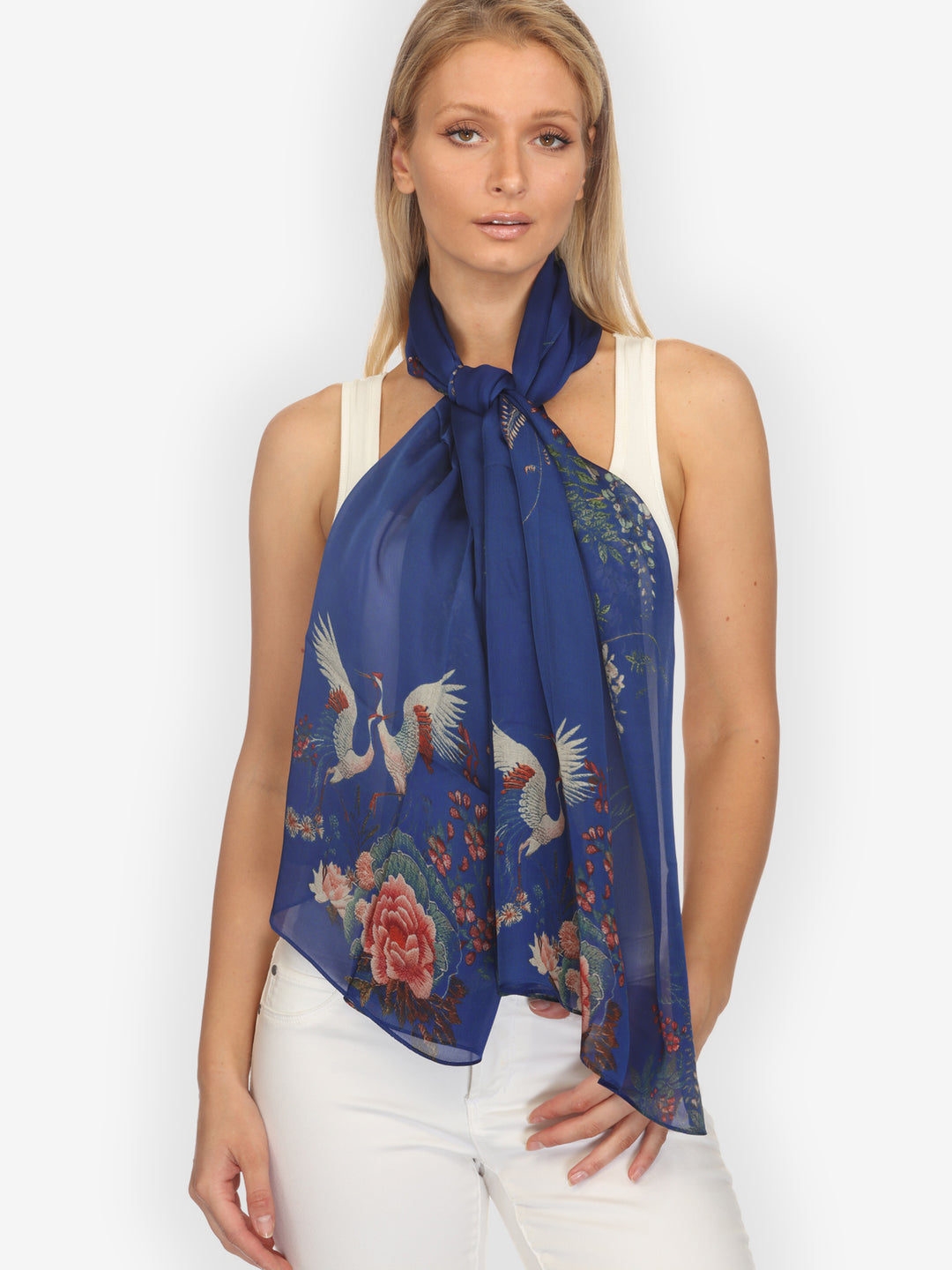 creative drug store Scarf マフラー Coordinating Printed Scarves - a finishing touch to every outfit