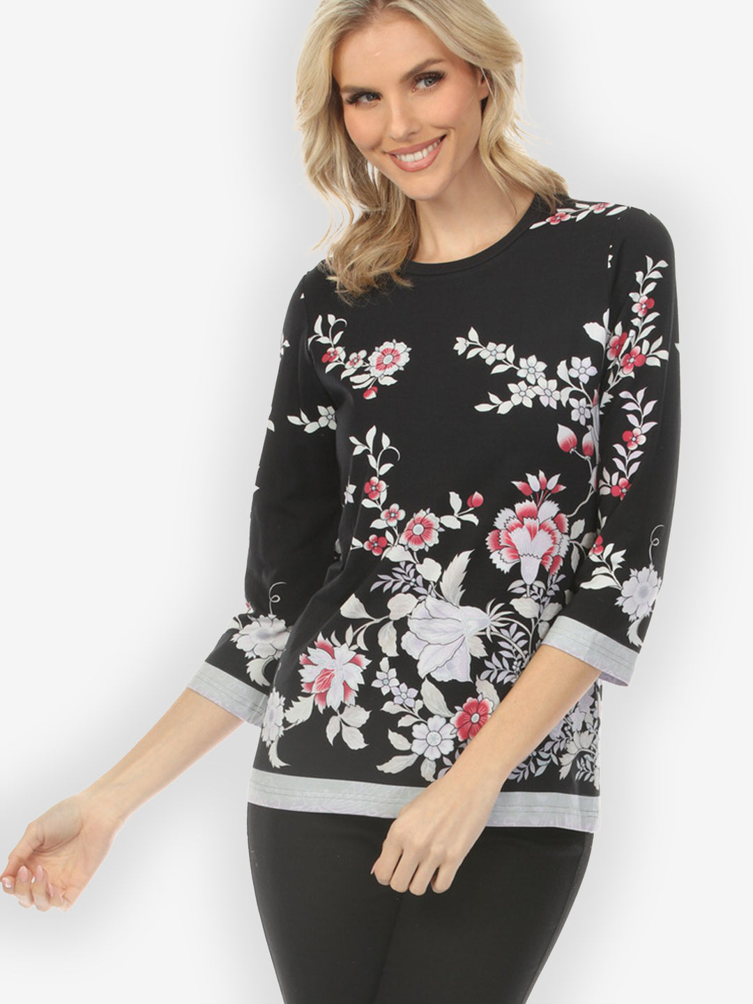 Botanical in Garden ¾ Sleeve Tee