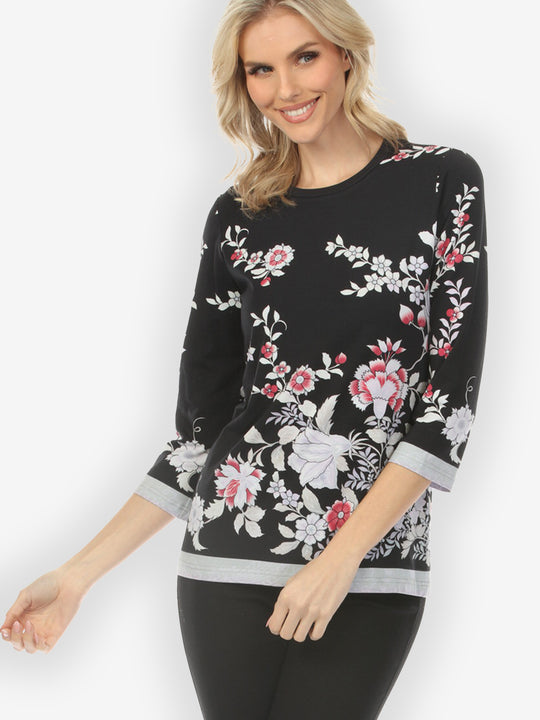 Botanical in Garden ¾ Sleeve Tee