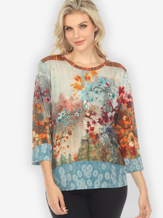 Joy Bloom Border Exclusive Tee