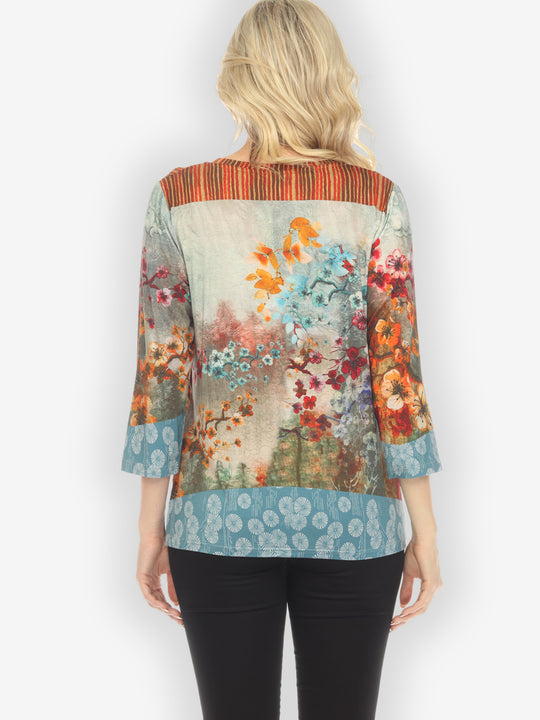 Joy Bloom Border Exclusive Tee