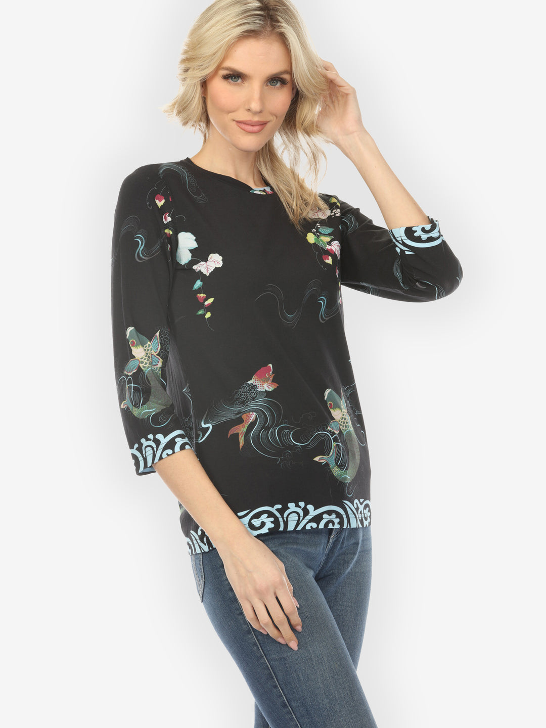 Koi and Leaves Exclusive Tee