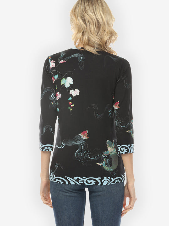Koi and Leaves Exclusive Tee