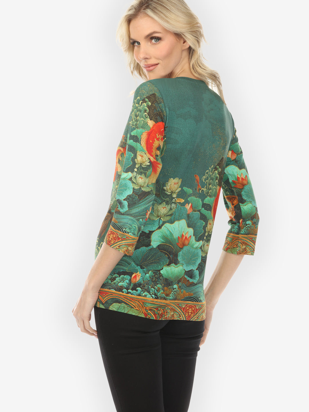 Koi Fish Sea Wave Exclusive Tee