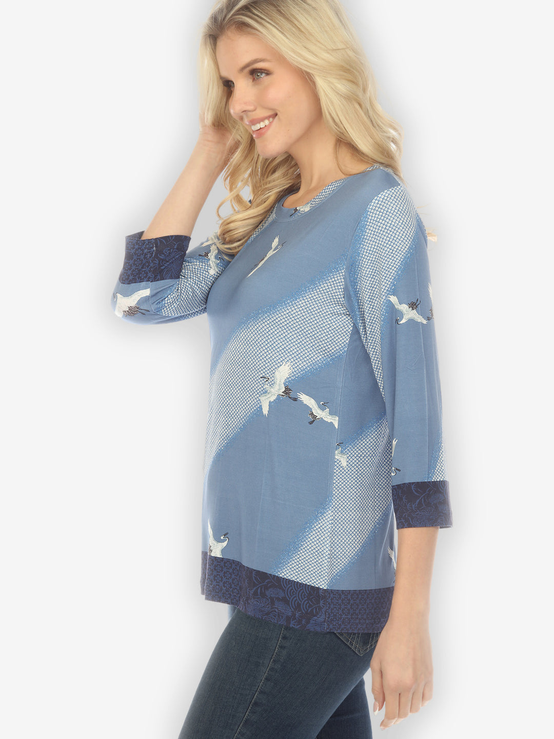 Shibori Flying Crane Exclusive Tee