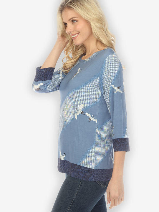 Shibori Flying Crane Exclusive Tee