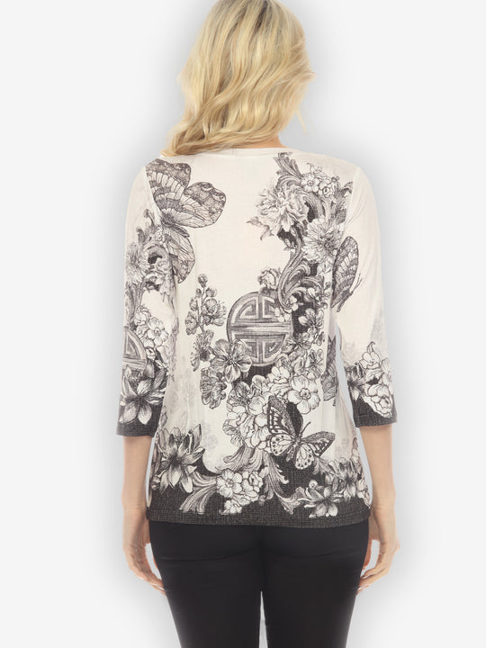 Tasteful Butterfly Art Exclusive Tee