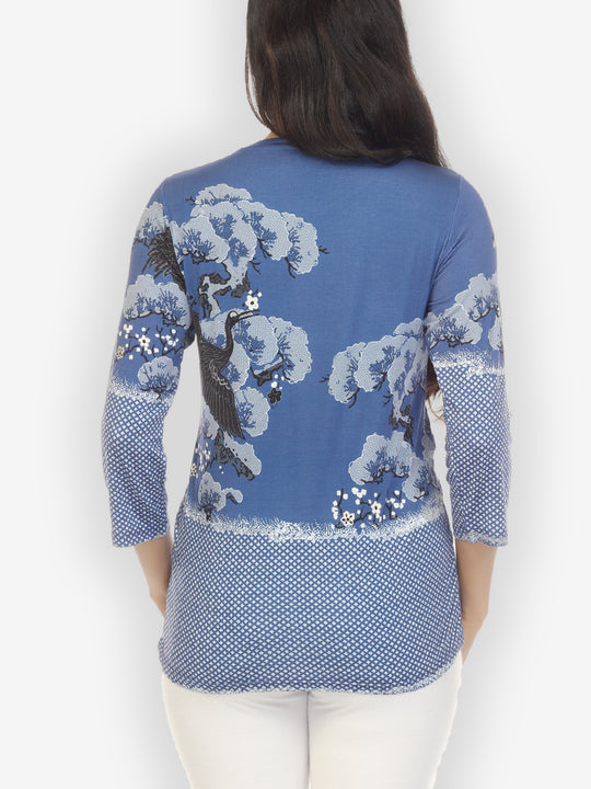 True Blue Shibori Exclusive Tee