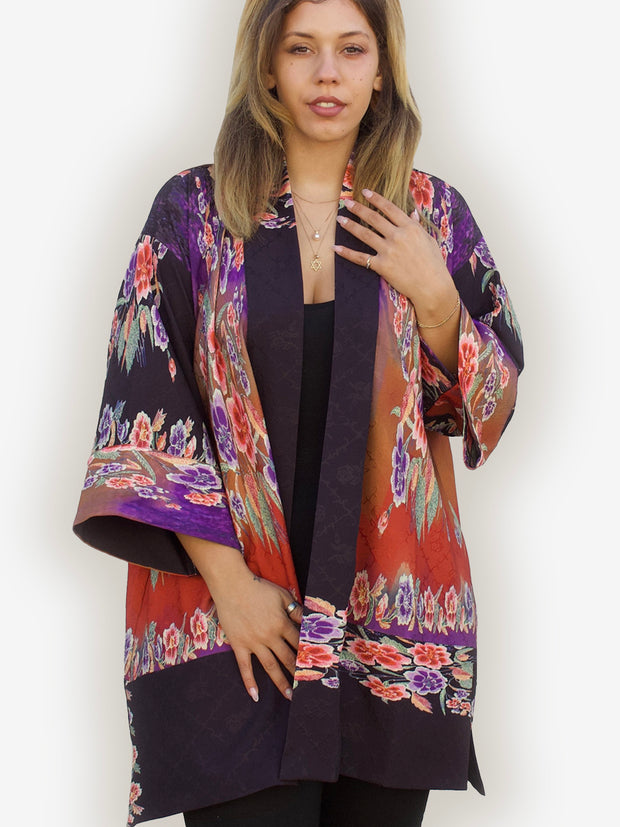 Stem Bouquet Kimono Jacket