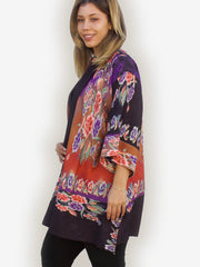 Stem Bouquet Kimono Jacket