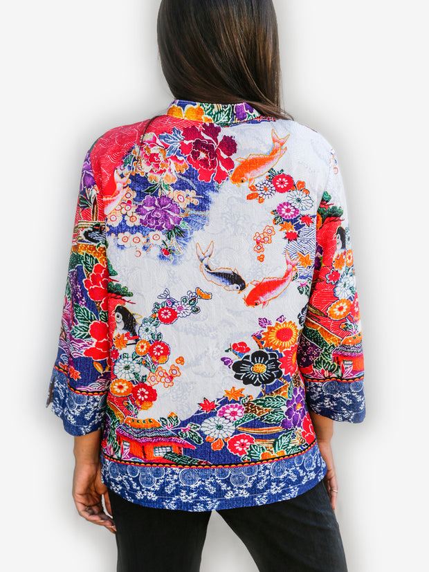 Love Happy Life Rayon Blouse