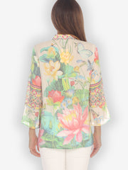 Botanical Butterfly Blouse