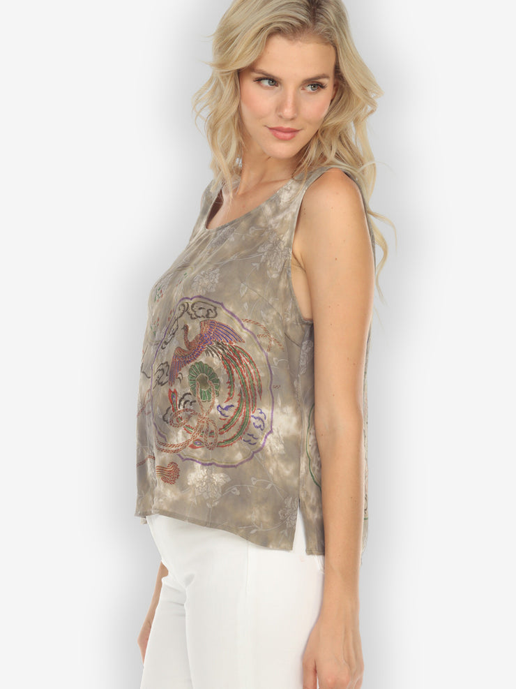 Phoenix Silk Tank