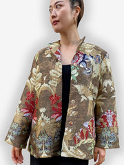 Citron Brocade Jacket