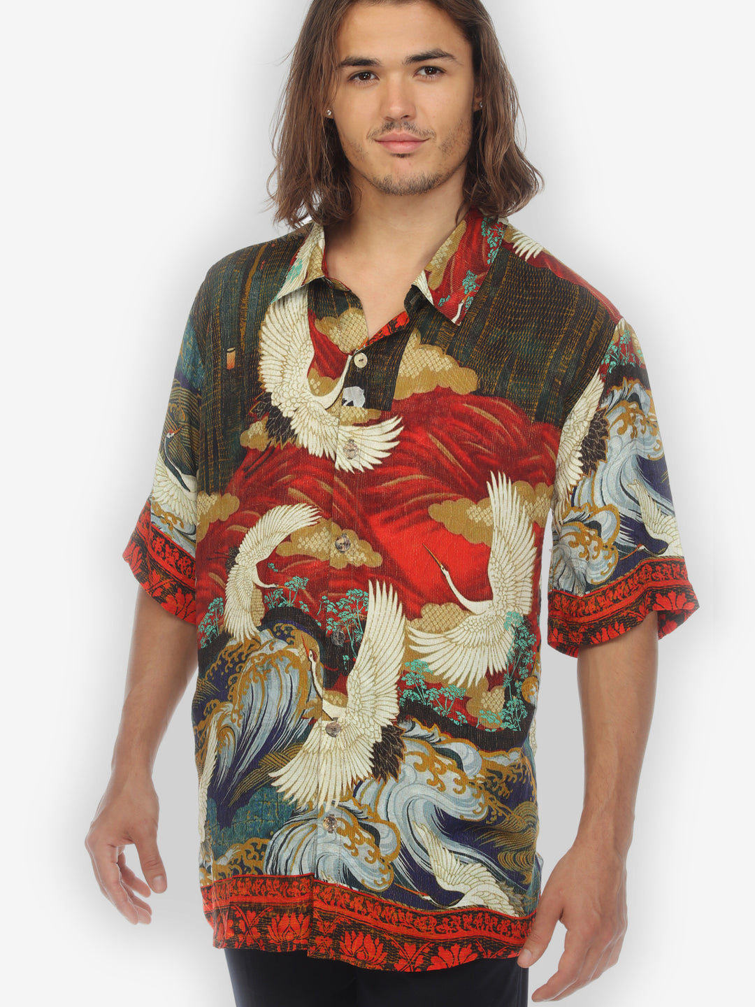 Cranes Flying Fantasy Men&