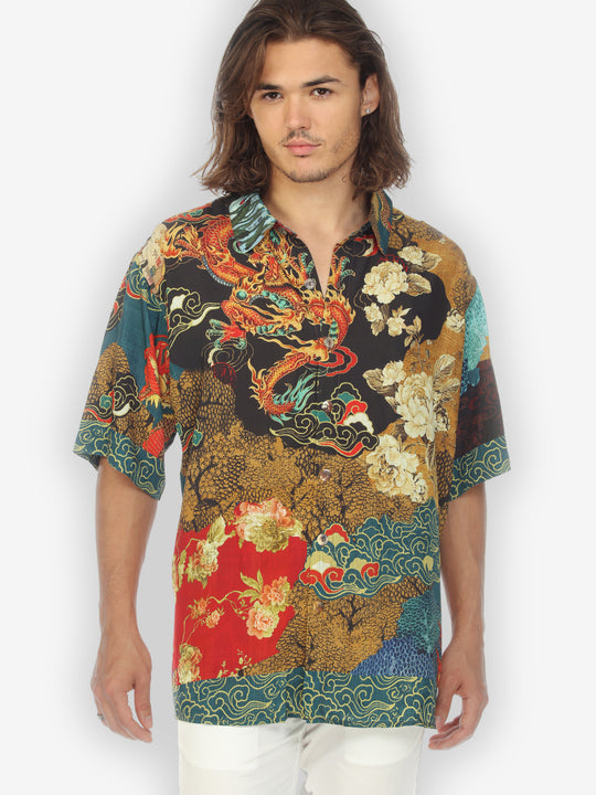 Dragon Waves Love Men&