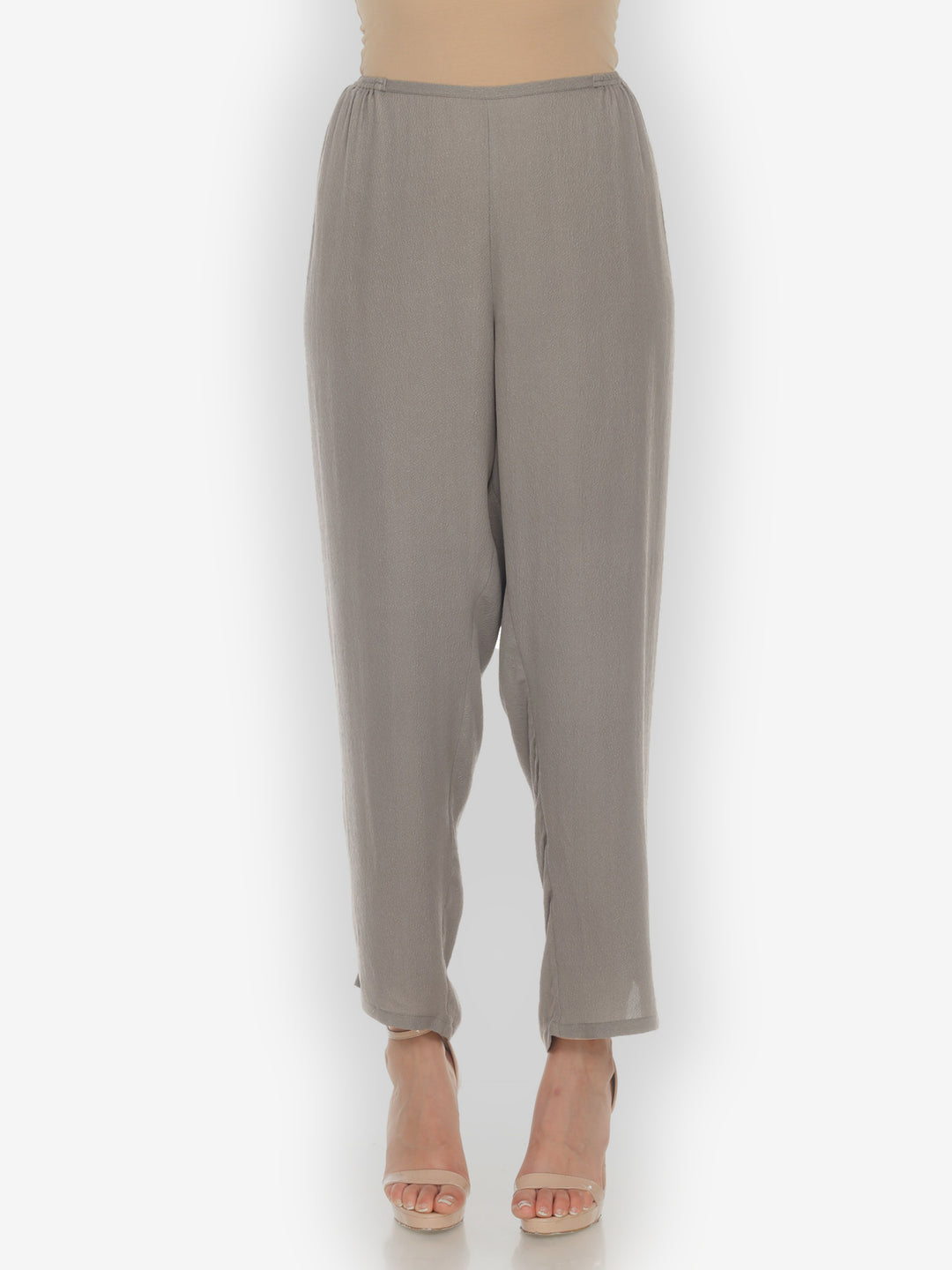 Citron Silk Pull on Pant