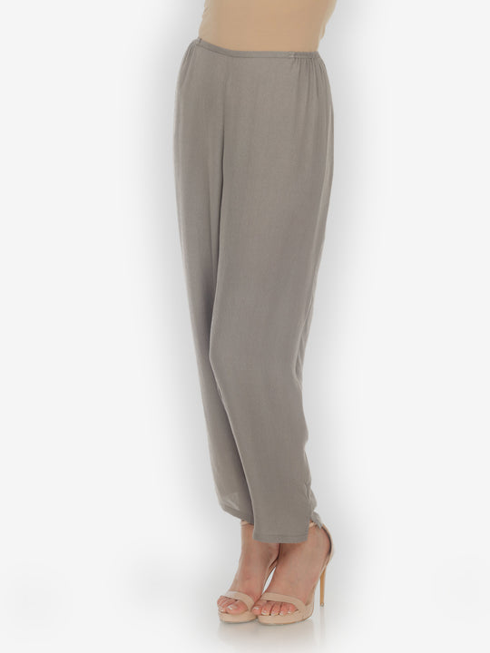 Citron Silk Pull on Pant