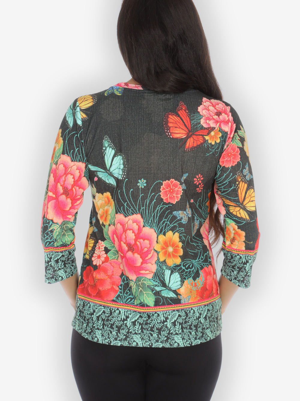 Butterflies in Flight Black Exclusive Tee