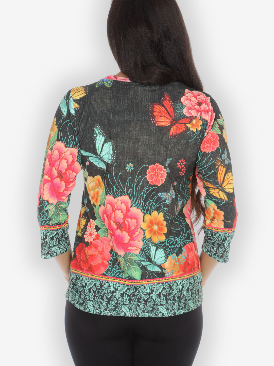 Butterflies in Flight Black Exclusive Tee