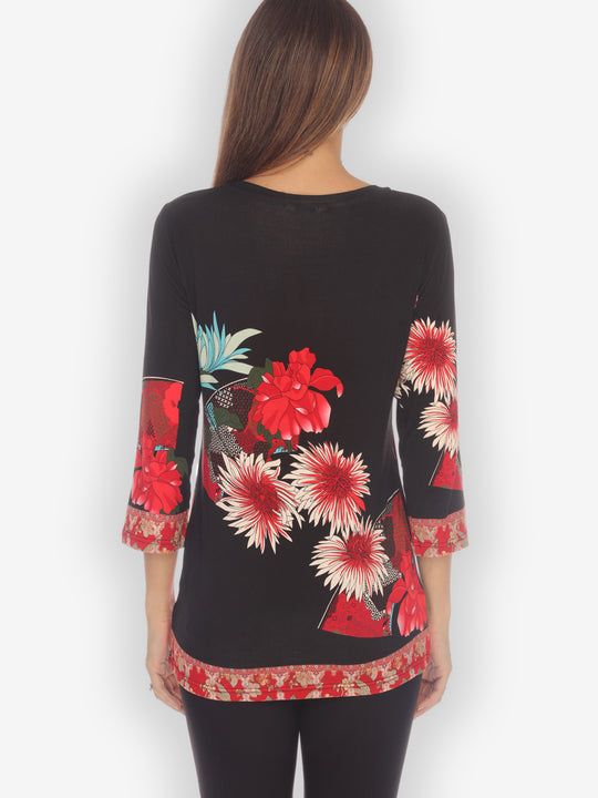 Chrysanthemum Border Exclusive Tee