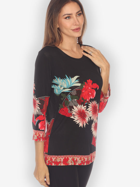 Chrysanthemum Border Exclusive Tee